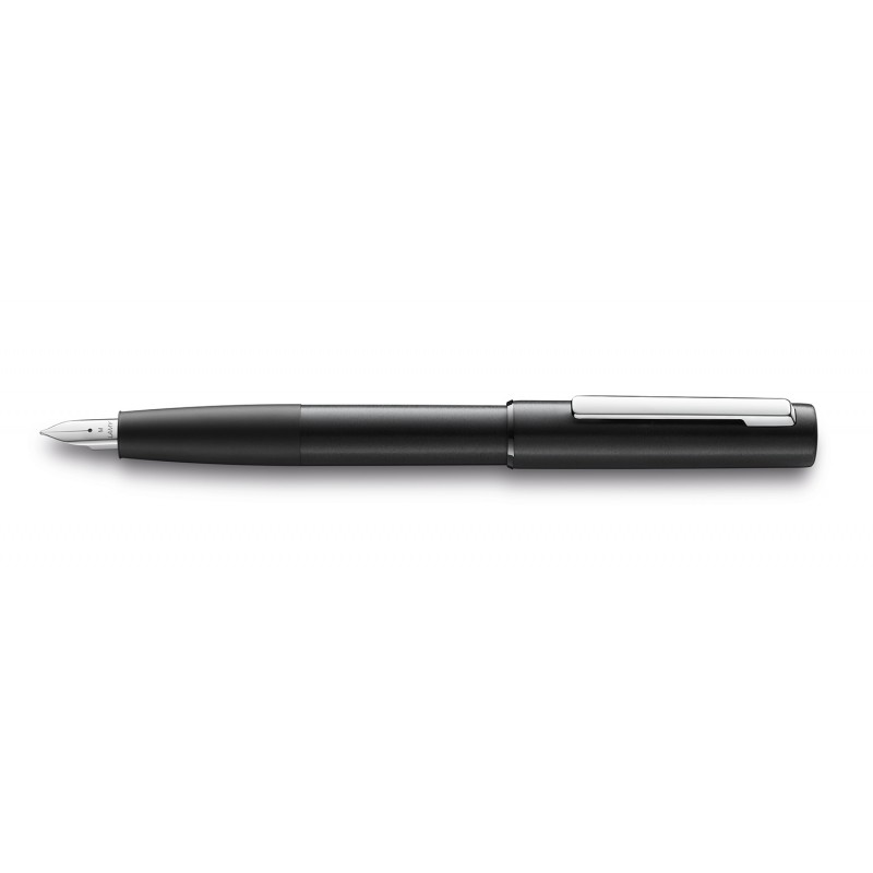 Lamy Aion Penna Stilografica - Nouveauté 2017 - Colore Olivesilver - Punta Extra-Fine (EF) - Corpo In Alluminio Spazzolato - Confezione Regalo
