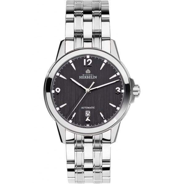 Michel Herbelin city homme automatique acier bracelet acier 1650/B14