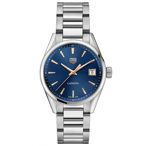 montre TAGHEUER CARRERA FEMME QUARTZ 36 MM WBK1312.BA0652